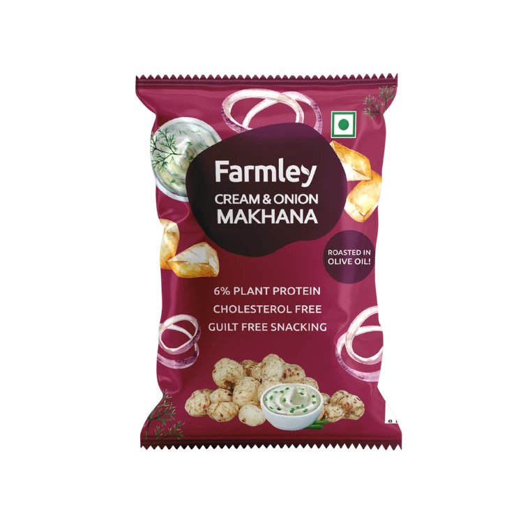 Farmley Cream & Onion Flavoured Makhana