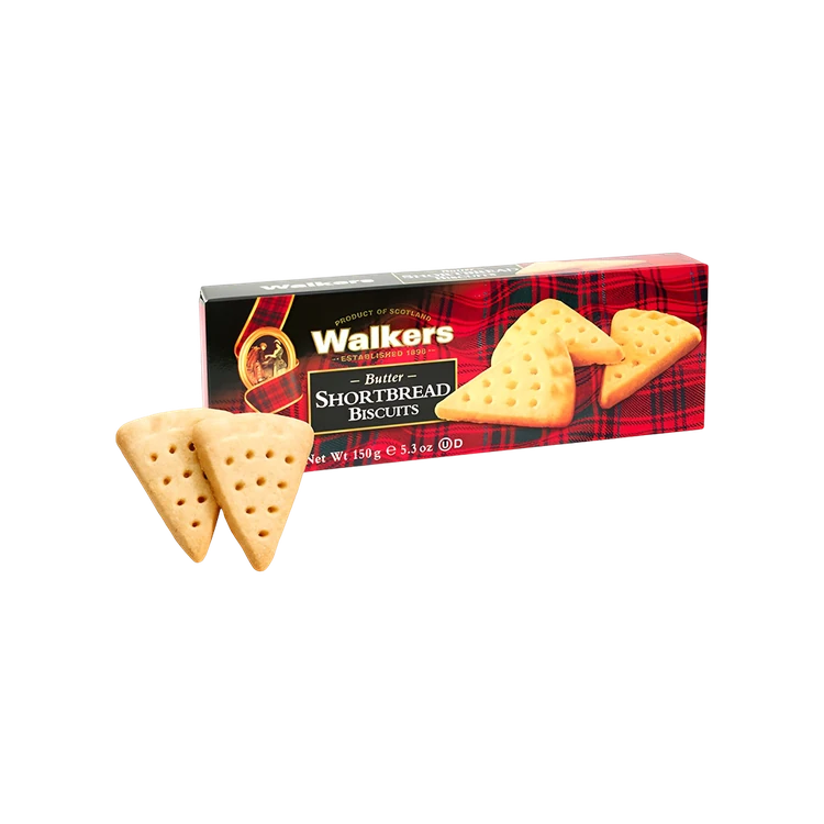 Walkers Butter Shortbread Triangle Biscuit