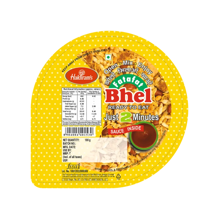 Haldiram's Nagpur Fatafat Bhelpuri