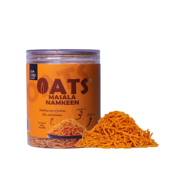 Nocap Foods Oats Masala Namkeen