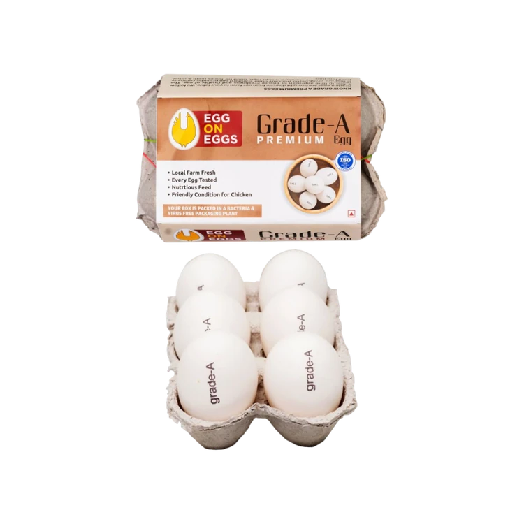 Eggon White Grade A White Eggs