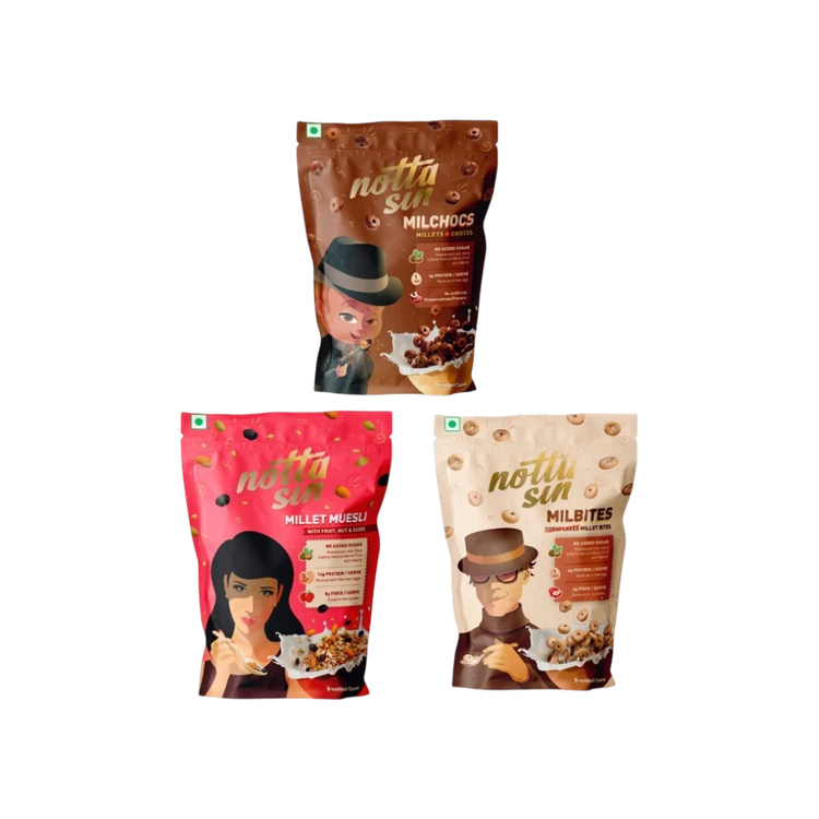 NOTTA SIN Triple Treat Flakes