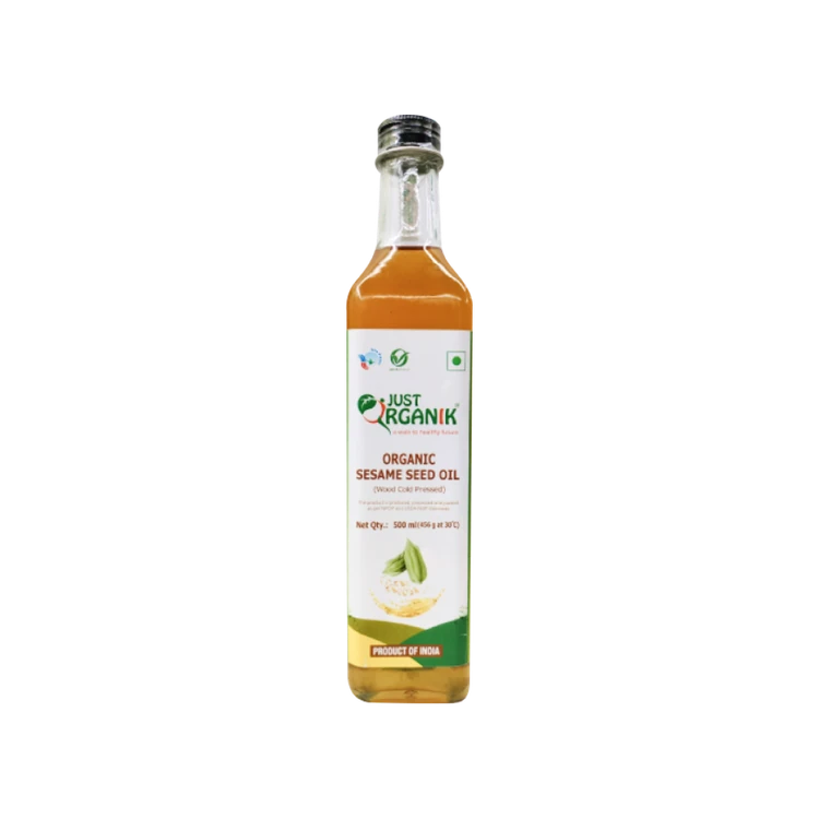 Just Organik Organic Sesame Oil (Wood Cold Pressed)