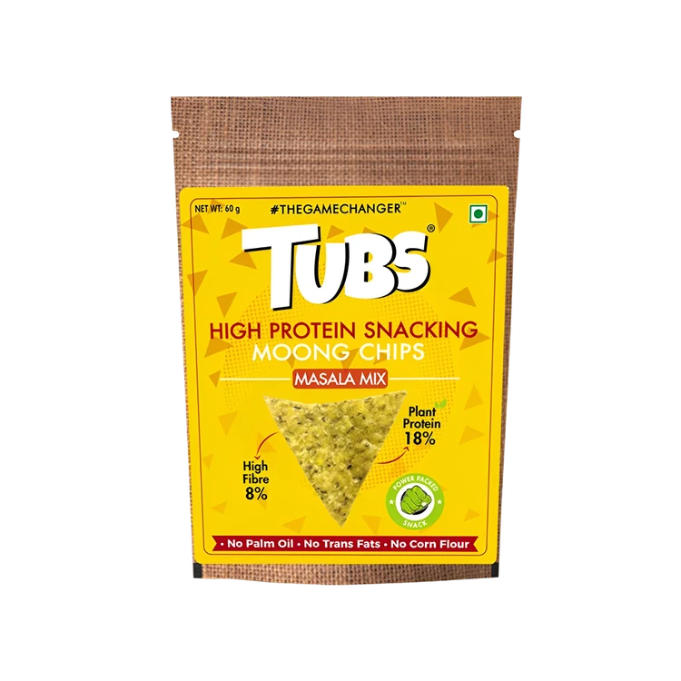 Tubs Moong Chips (Masala Mix)