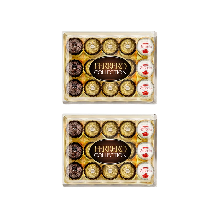 Ferrero Collection Assorted Chocolate Gift Pack (15 pieces) - Pack of 2