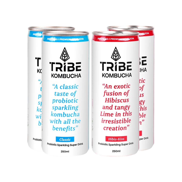 Tribe Kombucha Sparkling Herbal Tea