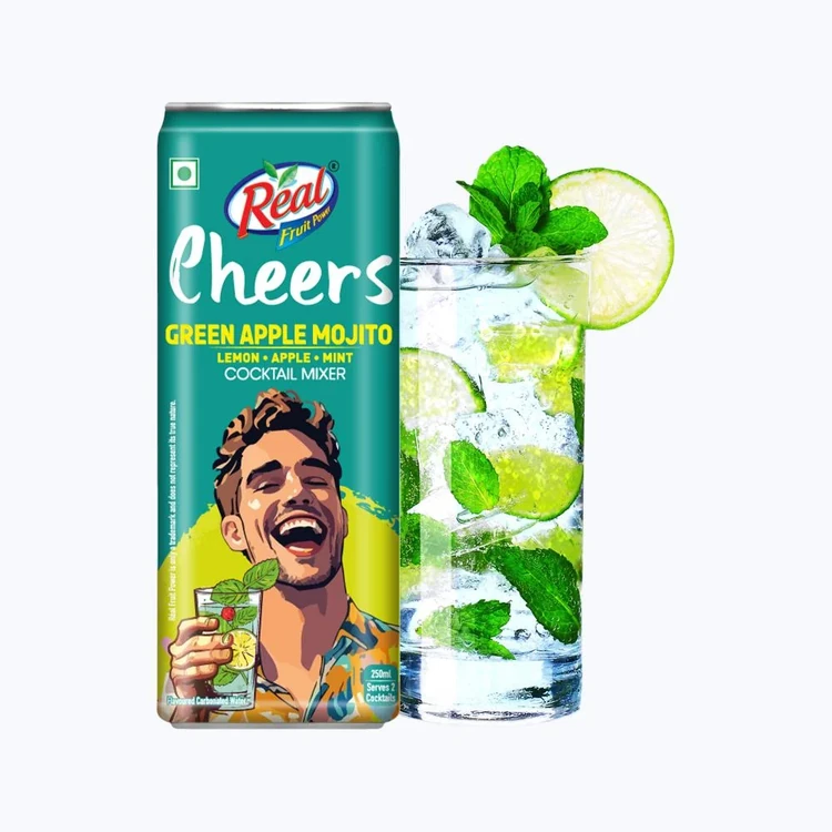 Real Cheers Green Apple Mojito Cocktail Mix