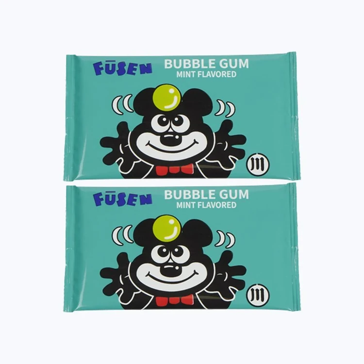 Fusen Mint Flavored Bubble Gum - Pack of 2