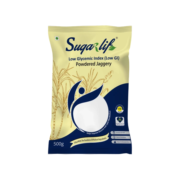 Sugarlif Low GI Herbal Jaggery Powder (Bella Pudi)