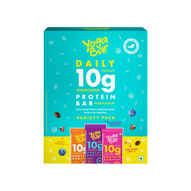 Yoga Bar Daily 10g Protein Bar (Assorted)