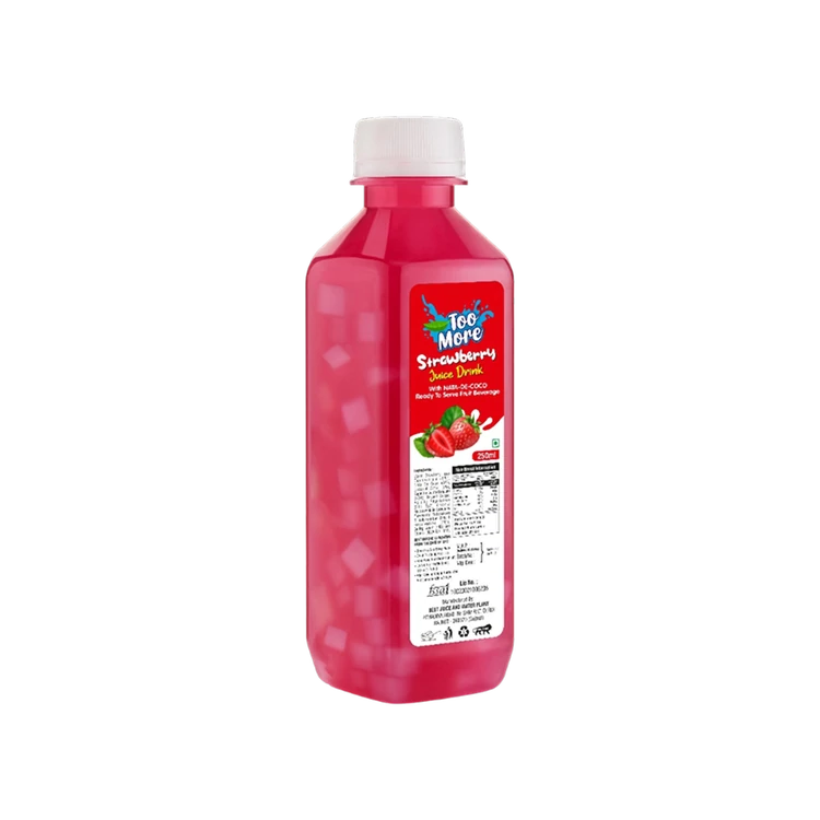 TOO MORE Strawberry Juice Drink