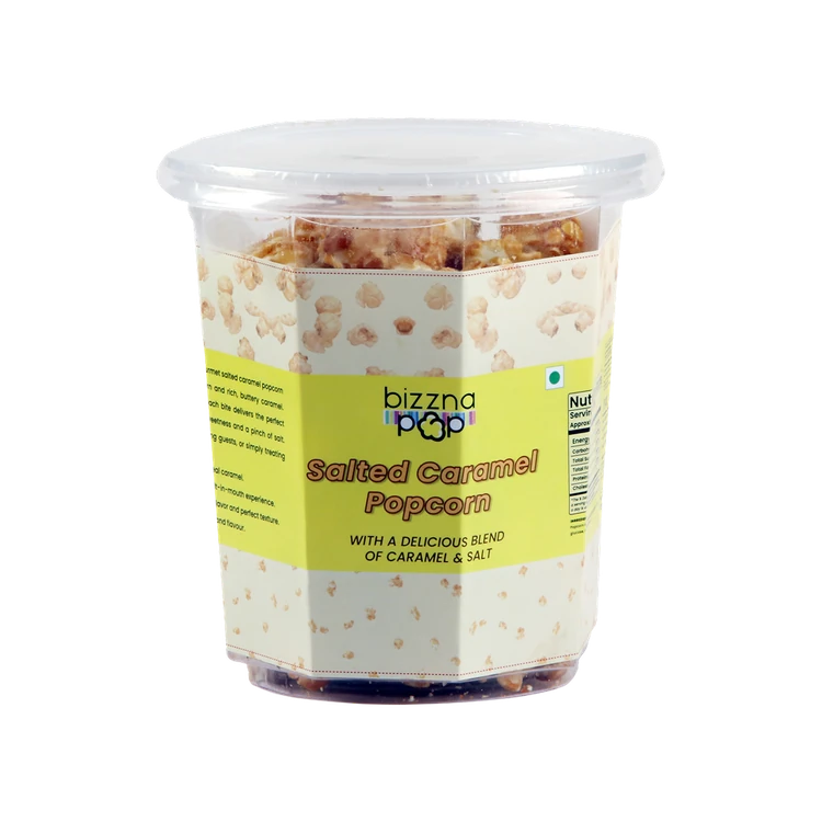 bizznapop Salted Caramel Popcorn