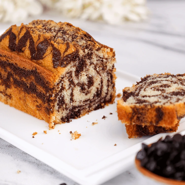 Creme Castle Marble Teacake