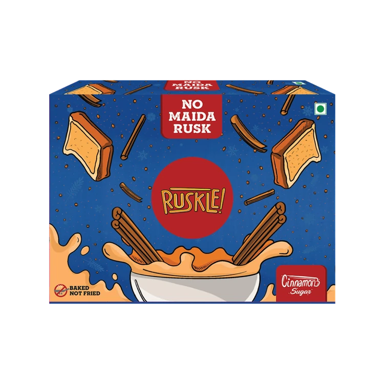 Ruskle Cinnamon Sugar Flavoured Rusk
