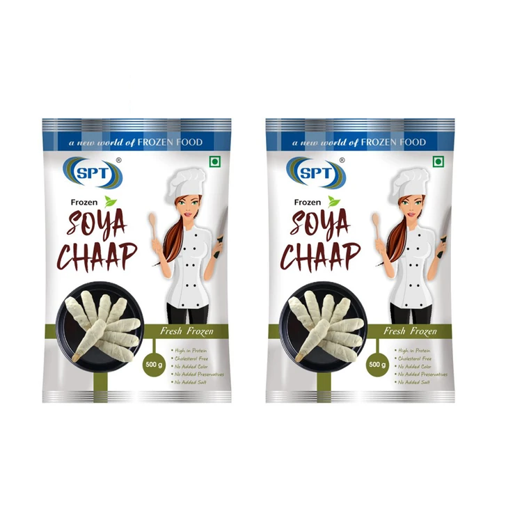 SPT Frozen Soya Chaap - Pack of 2