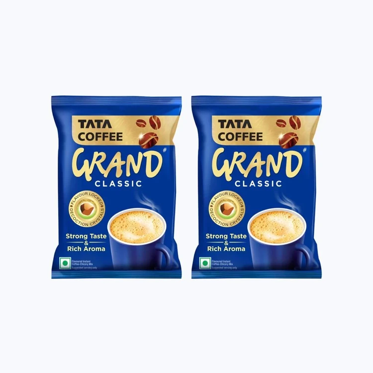 Tata Coffee Grand Classic- Instant Coffee - Pack of 2