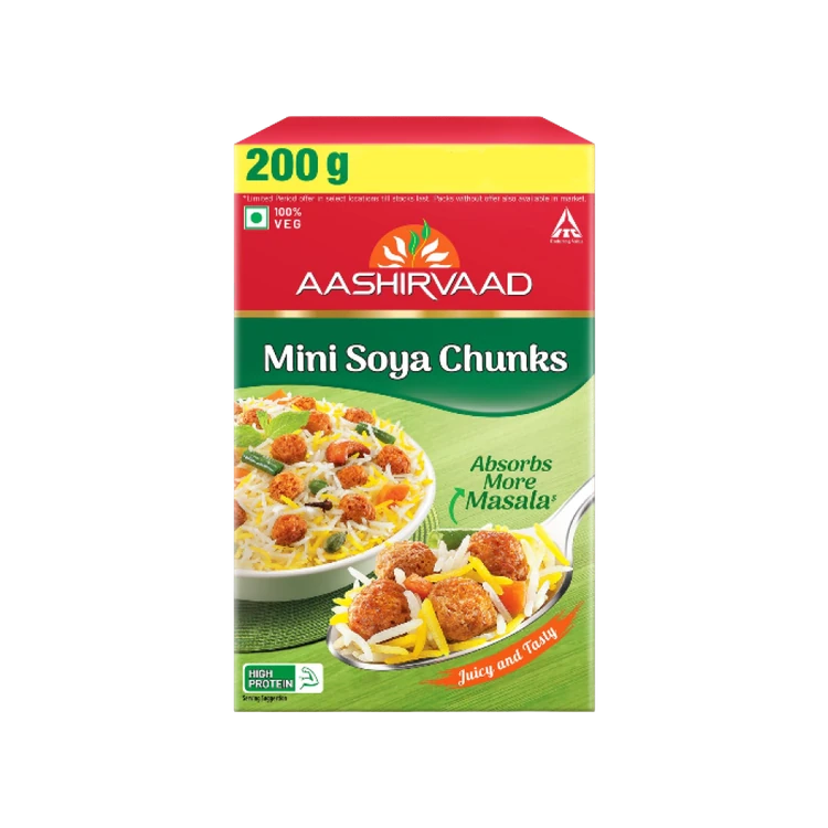 Aashirvaad Mini Soya Chunks