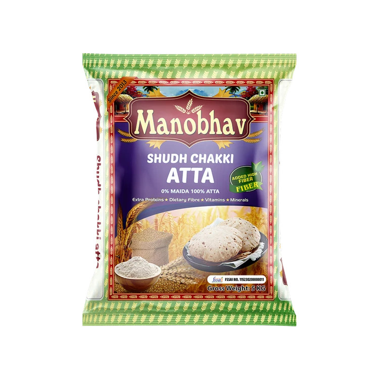 Manobhav Shuddh Chakki Atta (0% Maida)
