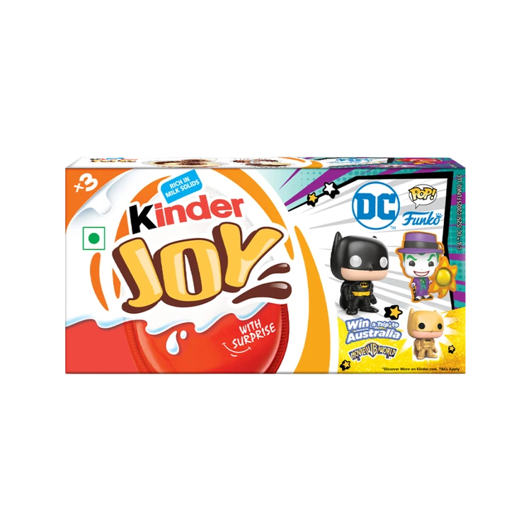 Kinder Joy DC Shaped Chocolates