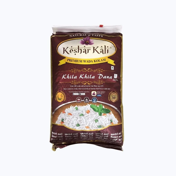 Keshar Kali Wada Kolam Rice (30 kg) (Long Grain) (Kolam Akki)