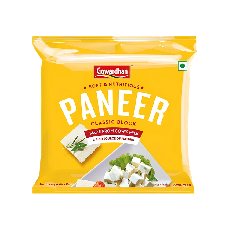 Gowardhan Classic Block Paneer