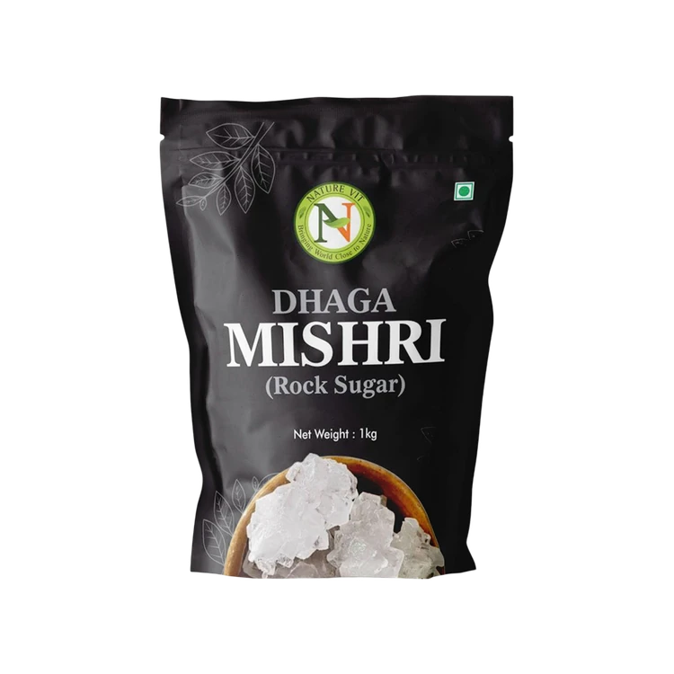 Nature Vit Dhaga Mishri (Rock Sugar) (Mishri Sakkare)