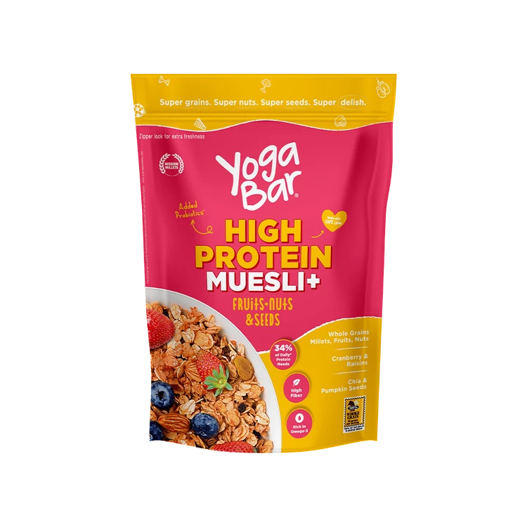 Yoga Bar High Protien Muesli (Fruit, Nut & Seeds)