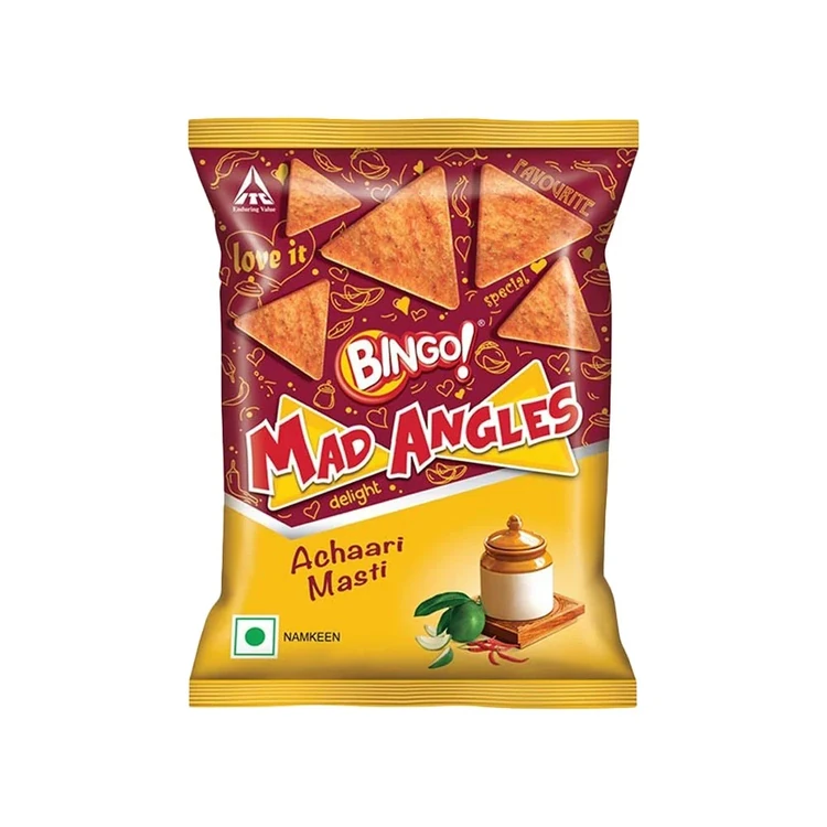 Bingo Mad Angles Achaari Masti Crisps - Buy 1 Get 1 Free