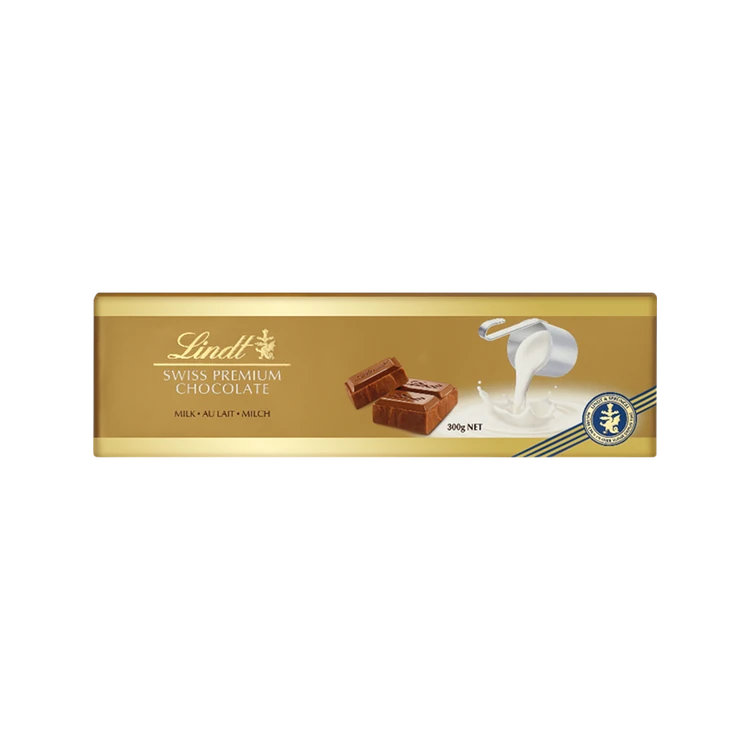 Lindt Swiss Premium Milk Chocolate Bar