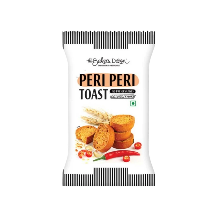 The Baker's Dozen 100% Wholewheat Peri Peri Toast
