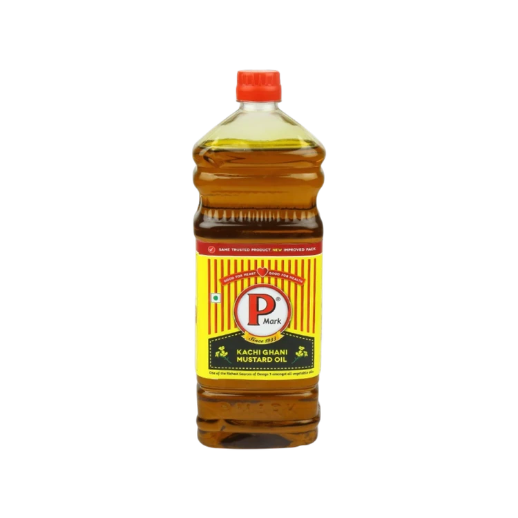 P Mark Kachi Ghani Mustard Oil