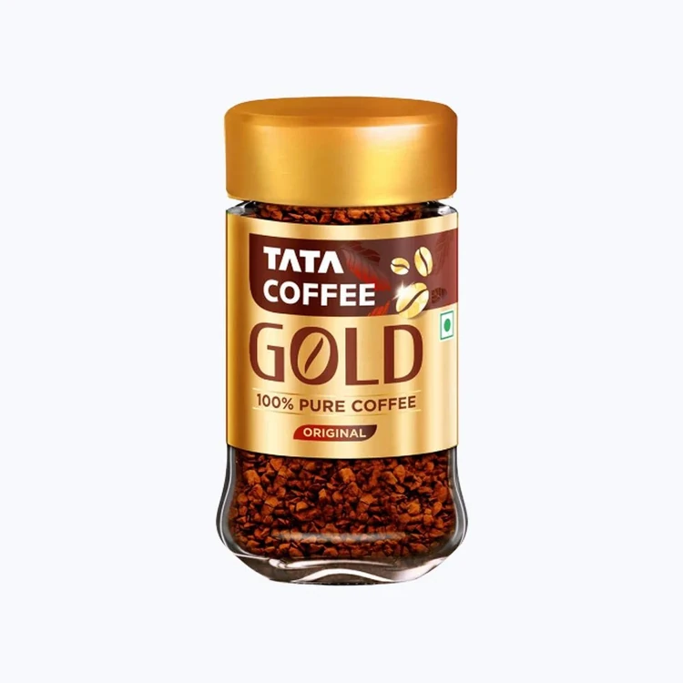 Tata Coffee Gold 100% Pure Instant Coffee (Original)
