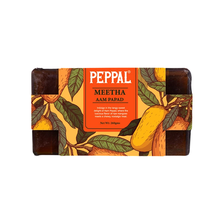 Peppal Meetha Aam Papad