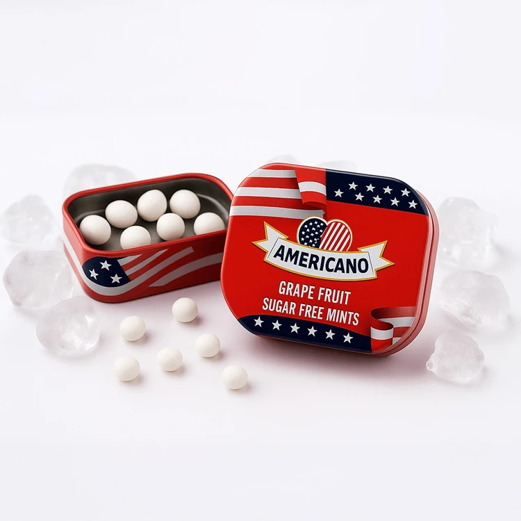 Americano Grapefruit Sugar Free Mint Candies