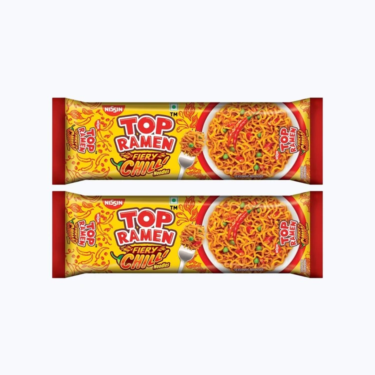 Top Ramen Fiery Chilli Noodles - Pack of 2