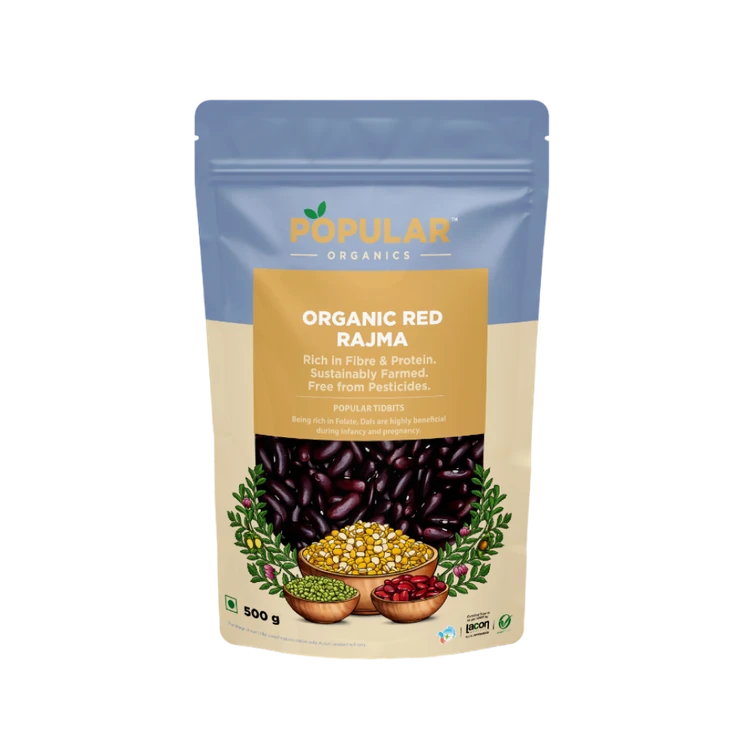 Popular Organics Red Rajma (Kempu Rajma)