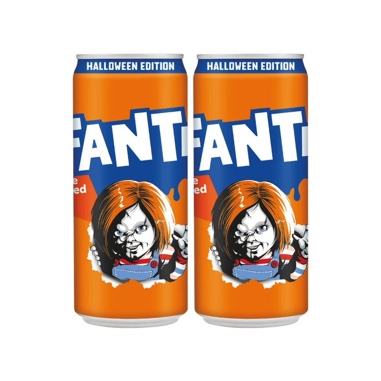 Fanta Orange Flavoured Soft Drink - Pack of 2