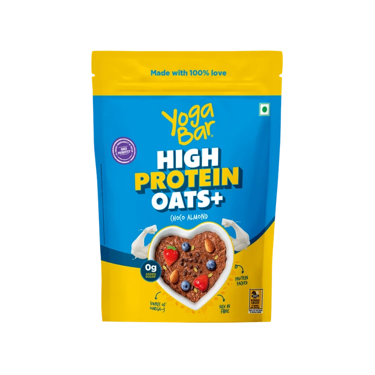Yoga Bar High Protein Oats (Choco Almond)