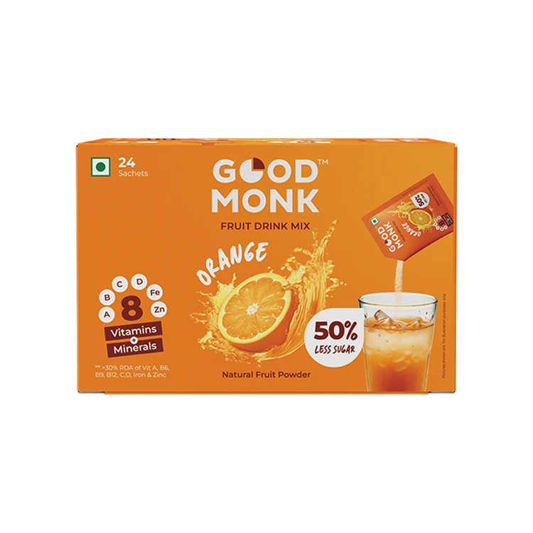 Good Monk Instant Fruit Drink Mix (Orange)