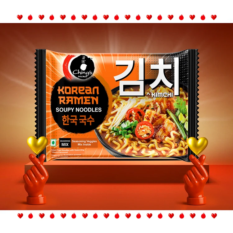 Ching's Secret Kimchi Instant Noodles