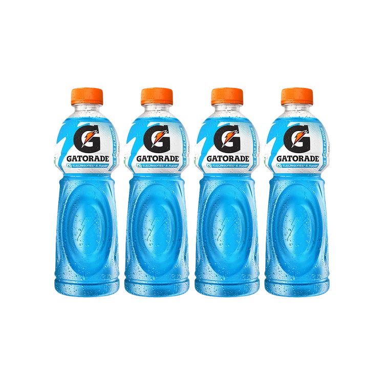 Gatorade Blue Bolt Flavour Sports Drink - Pack of 4