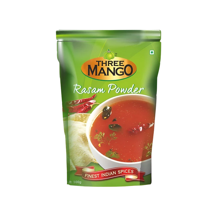 Three Mango Rasam Powder (Rasam Pudi)
