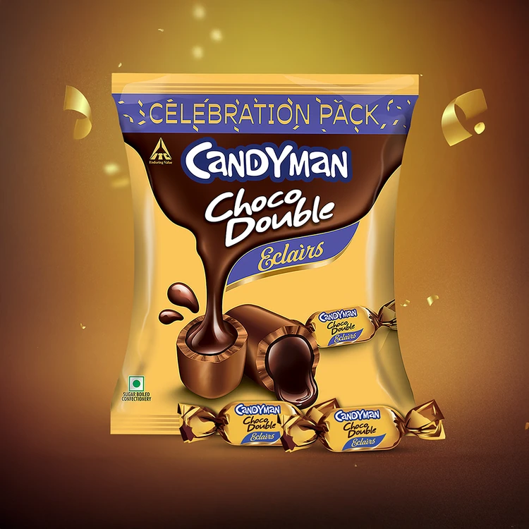 Candyman Choco Double Eclairs Candy