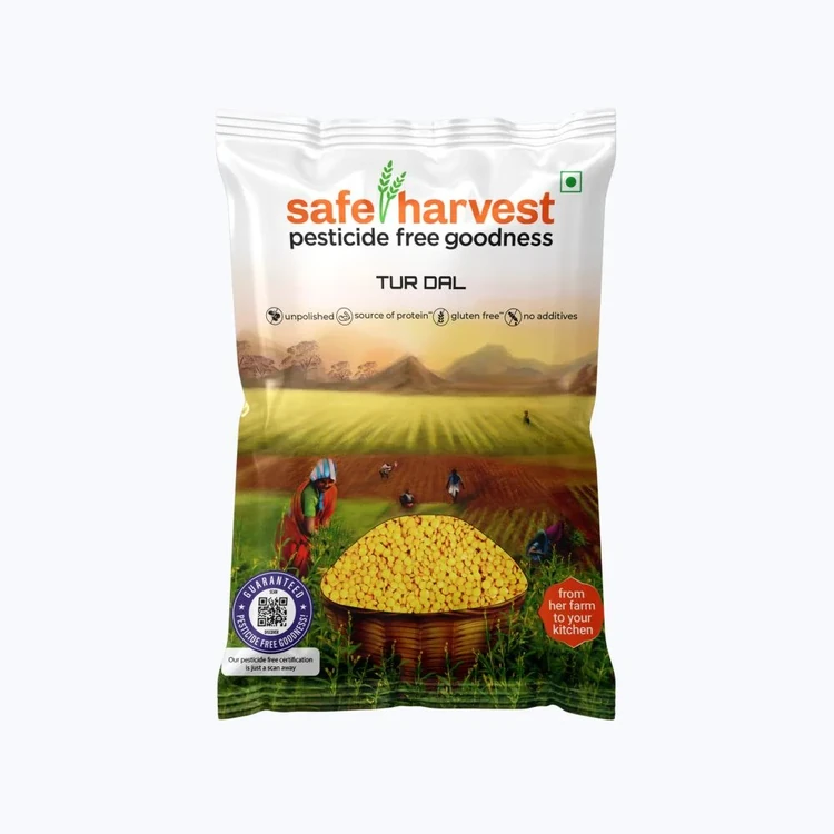 Safe Harvest Pesticide-Free Arhar Dal