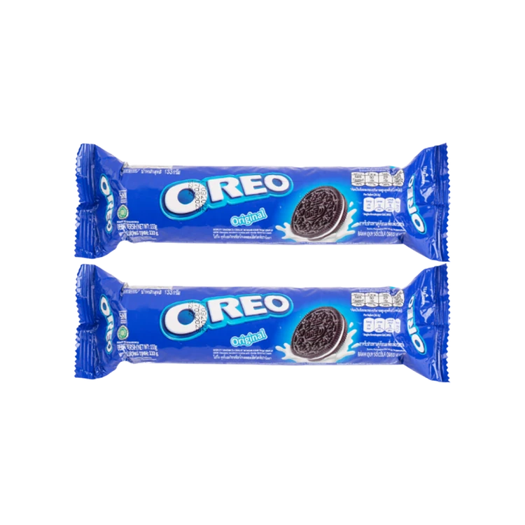 Oreo Original Vanilla Cream Biscuits - Pack of 2