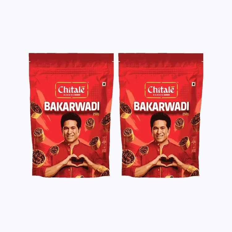 Chitale Bhakarwadi Namkeen - Pack of 2