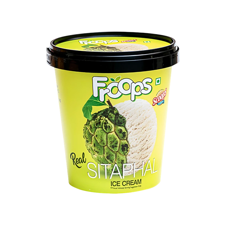 Scoops Ice Cream Froops Sitaphal Ice Cream Tub