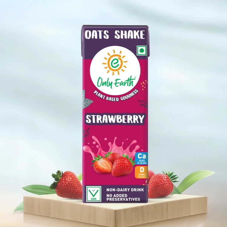 Only Earth Strawberry Oat Beverage