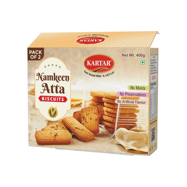 KARTAR Namkeen Atta Biscuit