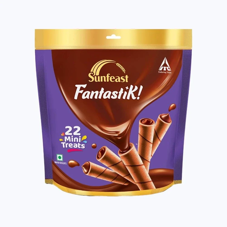 Sunfeast Fantastik Mini Treats (Homepack) Wafer Roll